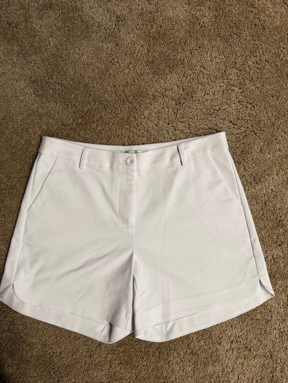 Jade White Women's Bermuda Shorts